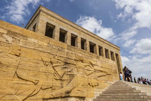 Cankaya Ankara Turecko Června 2019 Anitkabir Mauzoleum Tureckého Zakladatele Mustafa — Stock fotografie