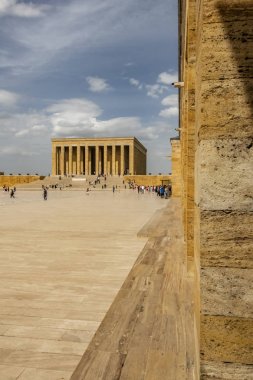 Çankaya,Ankara,Türkiye-3 Haziran 2019.Anitkabir,Türkiye'nin kurucusu Mustafa Kemal Atatürk'ün türbesi