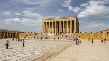 Çankaya,Ankara,Türkiye-3 Haziran 2019.Anitkabir,Türkiye'nin kurucusu Mustafa Kemal Atatürk'ün türbesi
