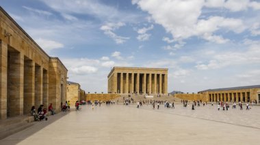 Çankaya,Ankara,Türkiye-3 Haziran 2019.Anitkabir,Türkiye'nin kurucusu Mustafa Kemal Atatürk'ün türbesi