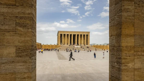 Çankaya,Ankara,Türkiye-3 Haziran 2019.Anitkabir,Türkiye'nin kurucusu Mustafa Kemal Atatürk'ün türbesi