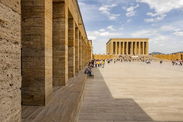 Cankaya Ankara Turecko Června 2019 Anitkabir Mauzoleum Tureckého Zakladatele Mustafa — Stock fotografie