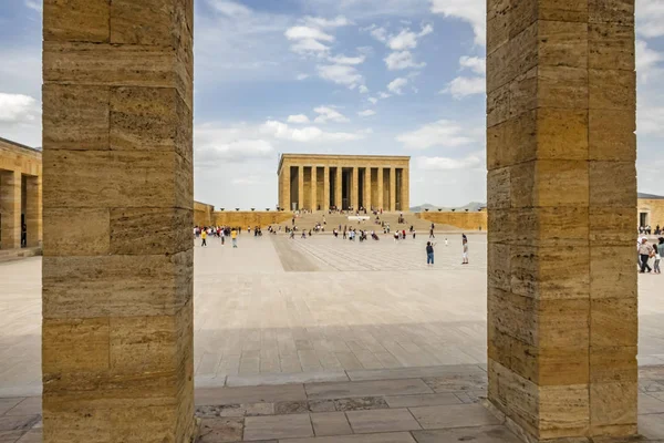 Cankaya Ankara Turecko Června 2019 Anitkabir Mauzoleum Tureckého Zakladatele Mustafa — Stock fotografie