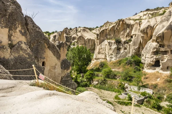 Goreme Nevsehir Turcja Maja 2019 Jeden Zabytków Światowego Dziedzictwa Unesco — Zdjęcie stockowe