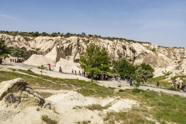 Goreme Nevsehir Turcja Maja 2019 Jeden Zabytków Światowego Dziedzictwa Unesco — Zdjęcie stockowe