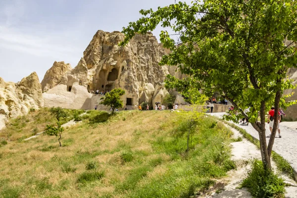 Goreme Nevsehir Turcja Maja 2019 Jeden Zabytków Światowego Dziedzictwa Unesco — Zdjęcie stockowe