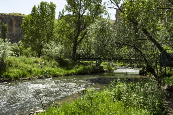 Ihlara Aksaray Turquía Mayo 2019 Valle Ihlara Monasterio Peristrema Garganta — Foto de Stock