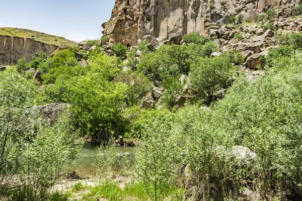 Ihlara Aksaray Turquía Mayo 2019 Valle Ihlara Monasterio Peristrema Garganta — Foto de Stock