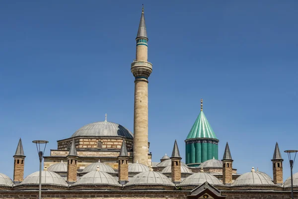 Konya Turquia Junho 2019 Mevlana Museu Conhecido Como Mausoléu Verde — Fotografia de Stock