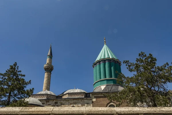 Konya Turkiet Juni 2019 Mevlana Museum Som Kallas Green Mausoleum — Stockfoto