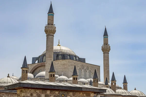 Konya Turkiet Juni 2019 Mevlana Museum Som Kallas Green Mausoleum — Stockfoto