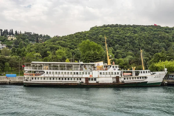 Bosporus Istanbul Peruo Maio 2019 Istanbul Bosporus Lhe Uma Natureza — Fotografia de Stock