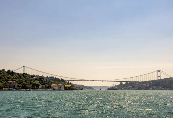 Bosporus Istanbul Peruo Maio 2019 Istanbul Bosporus Lhe Uma Natureza — Fotografia de Stock