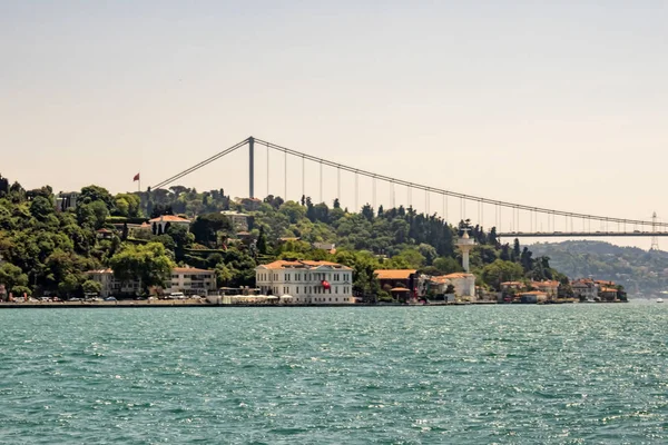 Bosporus Istanboel Turkije Mei 2019 Istanbul Bosporus Geeft Een Prachtige — Stockfoto