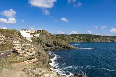 istanbul,turkey-july 28,2019.stanbul,Boğaziçi size garipce köyünden deniz kenarı ile harika bir doğa ve şehir manzarası sunar.