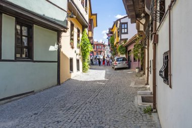 eskişehir,türkiye-4 Haziran 2019.Eskişehir çok tarihi bir şehirdir. Yılın her yerinde odunpazarı'nda eski ve tarihi yapılar ve çarşı ile muhteşem tarihi bir atmosfer hissedebilirsiniz..