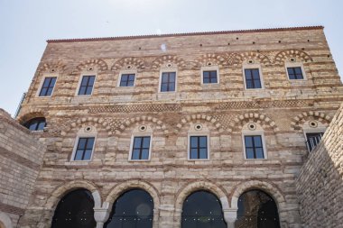 İstanbul,türkiye-3 Ağustos 2019.Ayvansaray'da bulunan Tekfur Sarayı (Porphyrogenitus Sarayı) 13.