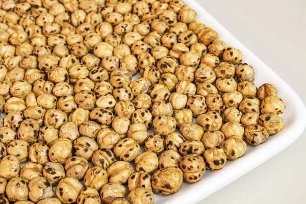 Roasted Chickpea Leblebi is a cheap snack widely in Turkey