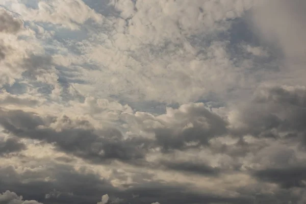 Nuages Mystérieux Dans Ciel Dans Nature — Photo