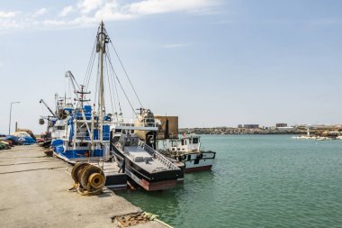 silivri,İstanbul,14 Ağustos 2019.Silivri (eski Selymbria) Türkiye'de Marmara Denizi kıyısında İstanbul ilinin bir ilçesi ve ilçesidir. deniz kenarı ve tekneler ile silivri cityscape.
