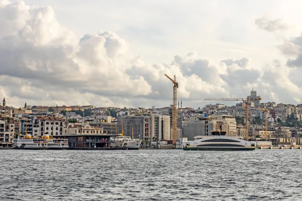 Istanbul Türkiye Ağustos 2019 Istanbul Asya Avrupa Kıtasının Ortasında Rüya — Stok fotoğraf