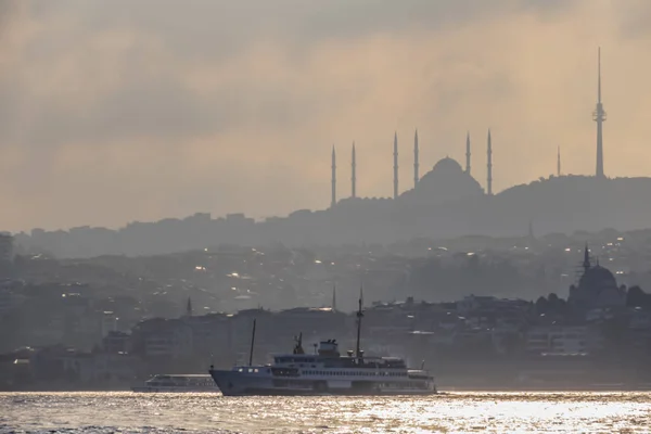 Κωνσταντινούπολη Τουρκία Αυγούστου 2019 Κωνσταντινούπολη Ονειρεμένη Πόλη Στη Μέση Της — Φωτογραφία Αρχείου