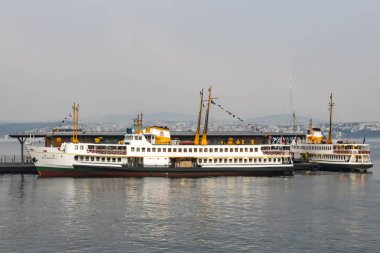 istanbul,türkiye-27 Ağustos 2019.istanbul,asya ve avrupa kıtasının ortasında rüya şehir . istanbuldan görünüm.