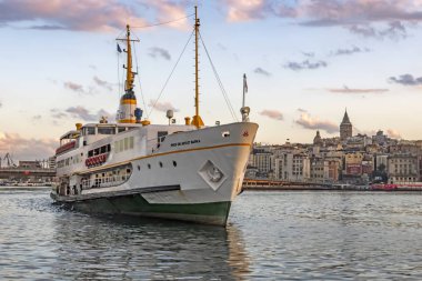 istanbul,türkiye-27 Ağustos 2019.istanbul,asya ve avrupa kıtasının ortasında rüya şehir . istanbuldan görünüm.