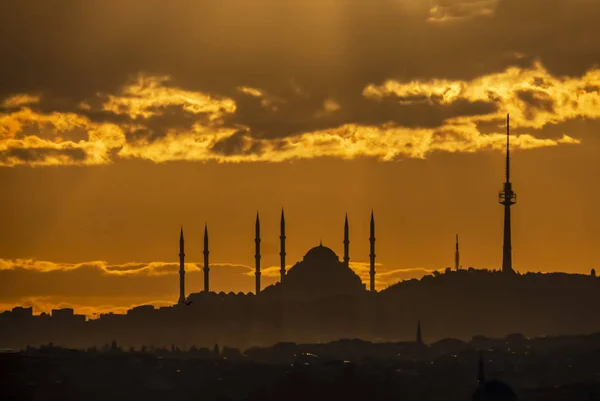 Istanboel Turkije Augustus 2019 Istanboel Droom Stad Het Midden Van — Stockfoto