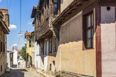 Edirne,Türkiye-4 Ağustos 2019.Edirne, Avrupa'dan yeni gelenlerin ilk durağı olan Trakya'da batı dünyasına açılan Türkiye'nin kapısıdır. edirne'den görünüm.