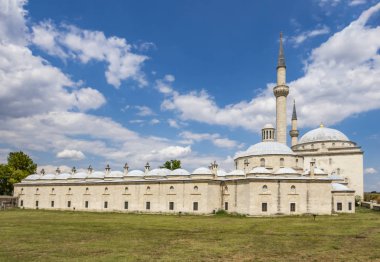 Edirne,Türkiye-4 Ağustos 2019.Edirne, Avrupa'dan yeni gelenlerin ilk durağı olan Trakya'da batı dünyasına açılan Türkiye'nin kapısıdır. edirne'den görünüm.