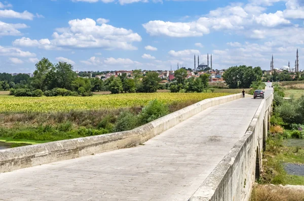 Edirne 2019 Edirne은 유럽에서 이민자를위한 경유지 트라키아에서 세계로 터키의 관문입니다 — 스톡 사진