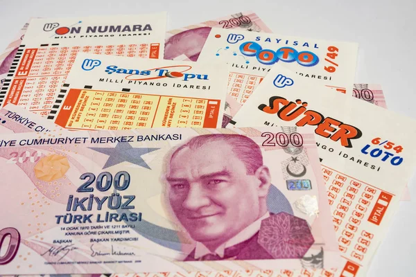 Istanbul Turecko Září 2019 Hry Náhodou Pořádané Státní Správou Loterie — Stock fotografie