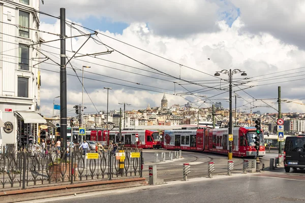 イスタンブール トルコ 2019 イスタンブール アジア中部の夢の都市とヨーロッパ大陸の旧市街の一般的な都市の眺め — ストック写真