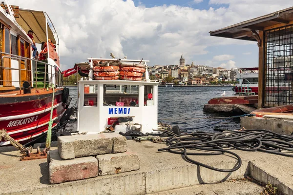 Istanbul Turecko Září 2019 Istanbul Město Polovině Asie Evropský Kontinent — Stock fotografie
