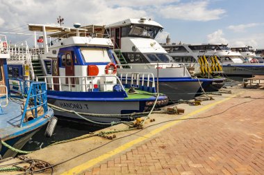 istanbul,türkiye-08 Eylül 2019.istanbul,eski şehir genel şehir manzaralı Asya ve Avrupa kıtasının ortasında rüya şehir