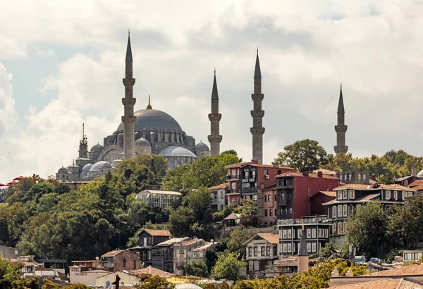 Istanbul Türkiye Eylül 2019 Istanbul Eski Şehir Genel Şehir Manzaralı — Stok fotoğraf