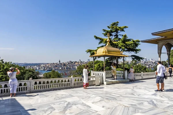 Sultanahmet Istanbul Turkey August 2019 Topkap Palace Museum Istanbul Exhibits — Stock Photo, Image