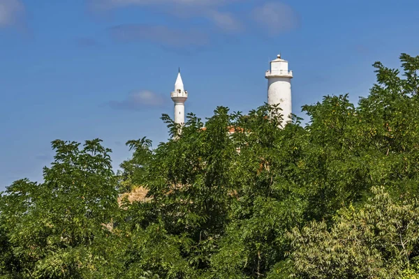 Anadolufeneri 伊斯坦布尔 2019年8月 在黑海和博斯普鲁斯海峡交界处的阿纳多洛夫内里 从Anadolufeneri看风景和概况 — 图库照片