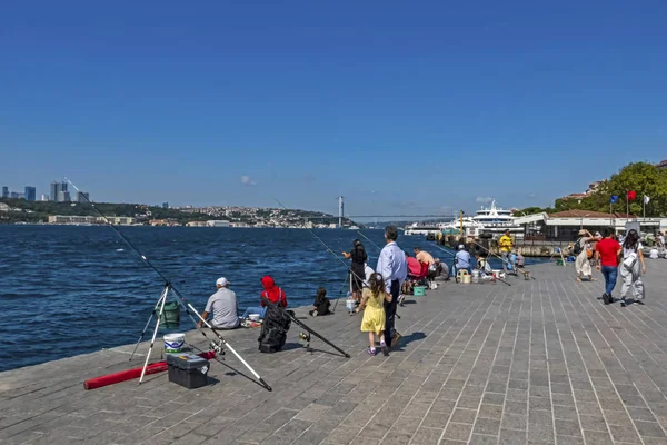 Uskudar Istanbul Dinde Août 2019 City Vue Uskudar Avec Beauté — Photo