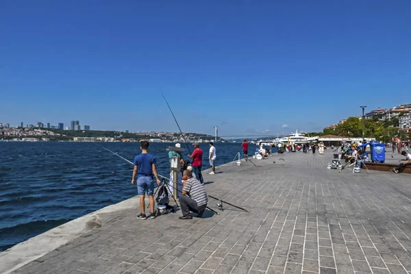 Uskudar Istanbul Dinde Août 2019 City Vue Uskudar Avec Beauté — Photo