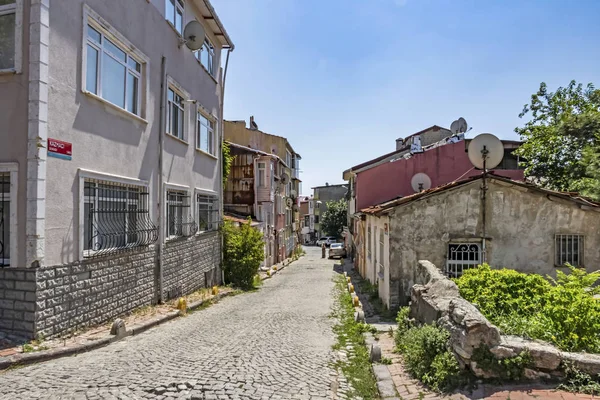 Edirnekapi Istanbul Hindi Ağustos 2019 Edirnekapi Nin Eski Tarihi Binaları — Stok fotoğraf