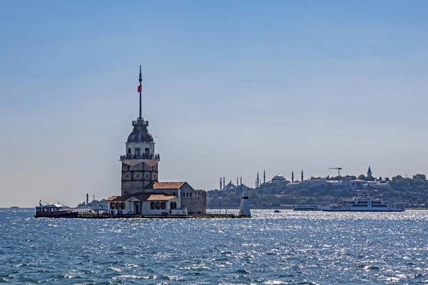 Uskudar Istanbul Turquie Août 2019 City Vue Depuis Uskudar Avec — Photo