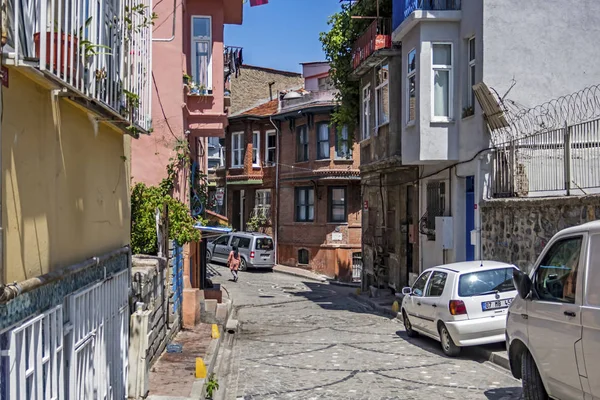 Istanbul Turkey August 2019 Balat Traditional Jewish Quarter Fatih District — ストック写真