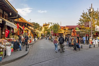 Gaziantep, Türkiye-21 Ekim 2019. Gaziantep ili, Güneydoğu Anadolu Bölgesi 'nin en eski kültür merkezlerinden biridir. Gaziantep' ten genel görüş.