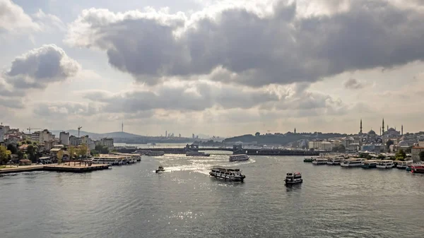 Halic Istanbul Turkey August 2019 Golden Horn Also Known Its — ストック写真