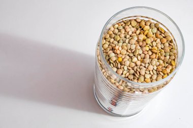 Yapboz parçalarıyla soyut arkaplan