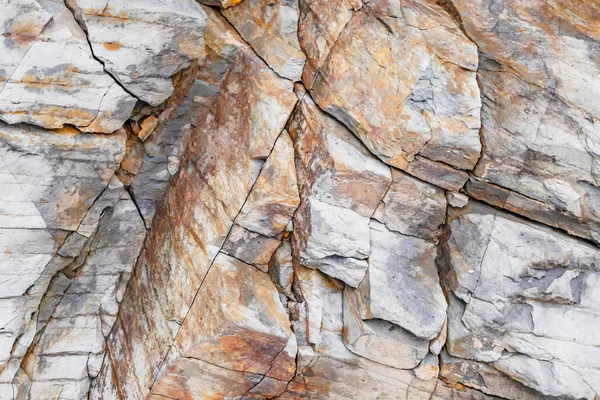 Close Rock Shapes Nature — Stock Vector