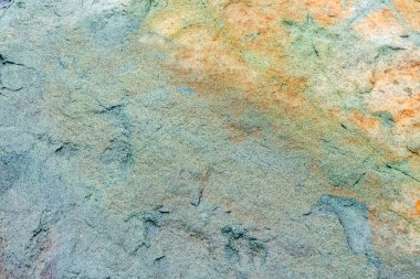 Doğadaki kaya şekillerini kapatın.