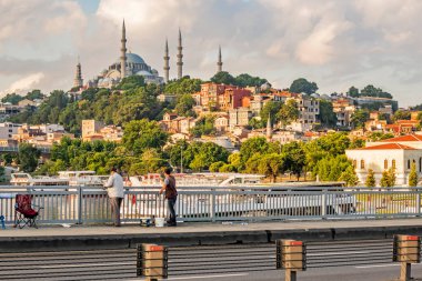 İstanbul, 26 Haziran 20.Rüya Şehri İstanbul, Asya ve Avrupa kıtaları arasında. Yaz mevsiminde İstanbul 'dan manzara ve şehir manzarası.